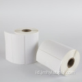 60x40mm blank white label stiker label barcode